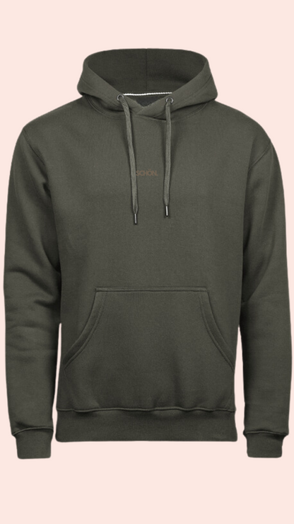 SCHÖN. Hoodie Deep Green