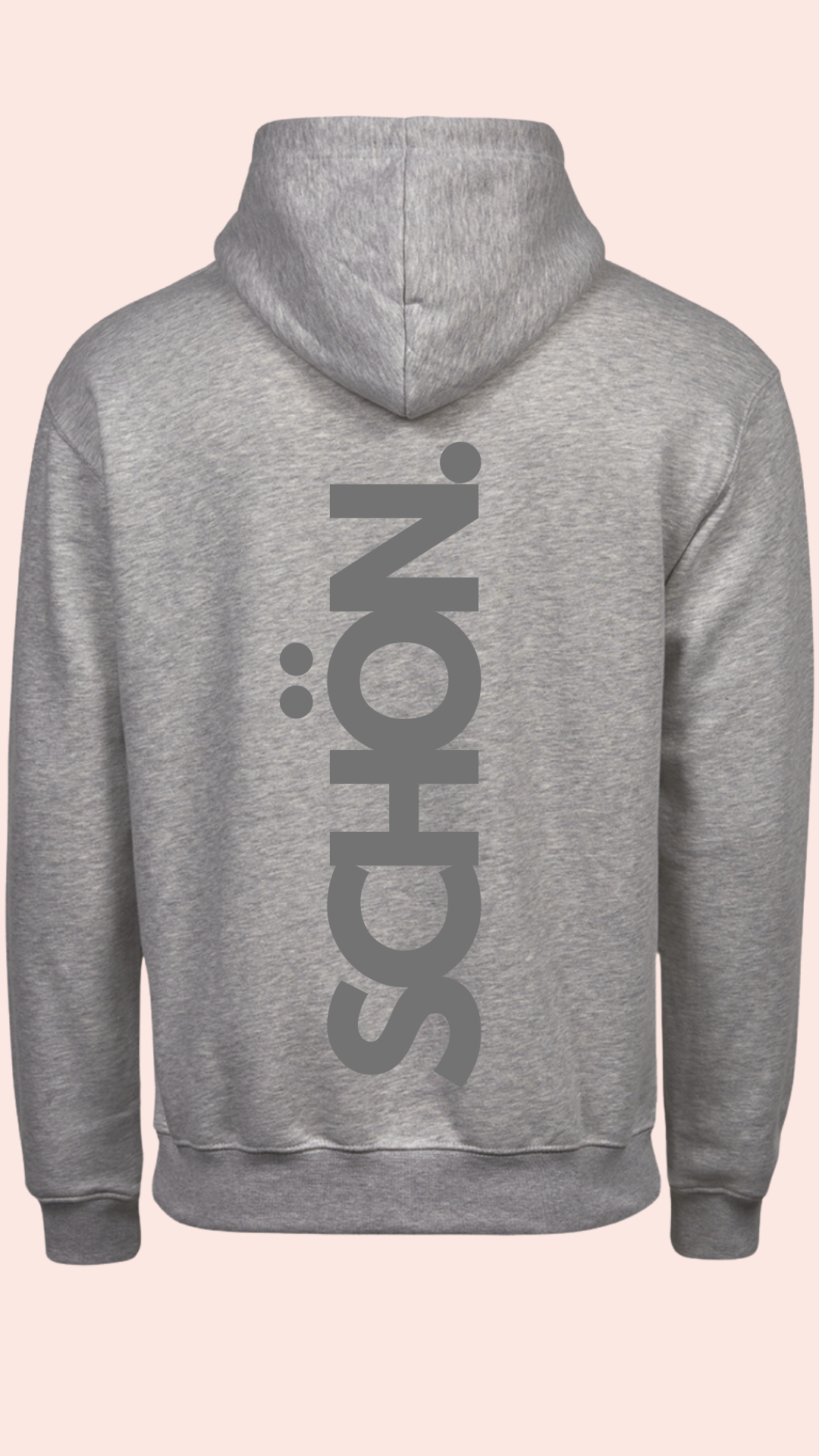 SCHÖN. Hoodie Heather Grey